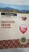 Mängden socker i Saucisse sèche d'Auvergne