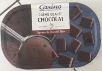 Mängden socker i Crème glacée au chocolat