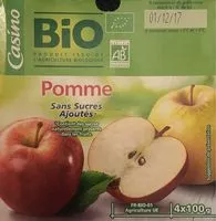 Mängden socker i Purée Pommes sans sucres ajoutés