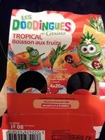 Mängden socker i Boisson aux fruits saveur tropical