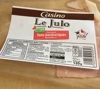 Mängden socker i Jambon cuit supérieur avec Couenne