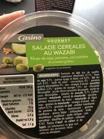 Mängden socker i Salade cereales au wazabi