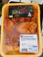 Mängden socker i Morceaux de poulet paprika