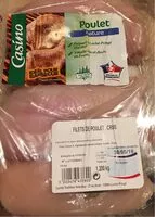 Mängden socker i Filets de poulet cru