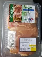 Mängden socker i Filets de poulet crus