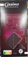 Mängden socker i Chocolat noir dégustation 95%