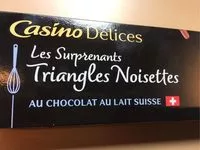 Mängden socker i Les surprenants Triangles noisettes au chocolat au lait suisse