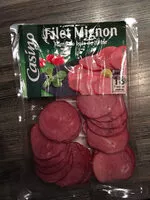 Mängden socker i Filet mignon fumé fumé au bois de hêtre