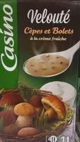 Mängden socker i La délicieuse recette aux cèpes & bolets à la crème fraiche