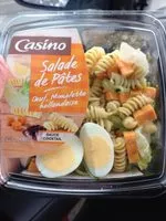 Mängden socker i Salade de pâte oeuf, mimolette hollandaise