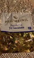 Mängden socker i Papillotes 3 chocolats