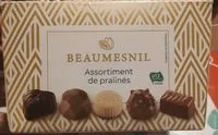 Mängden socker i Assortiment de pralinés