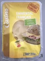 Mängden socker i Emmental Français - 15 tranches environ