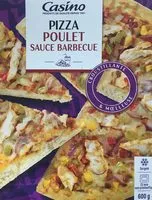 Mängden socker i Pizza Poulet Sauce Barbecue