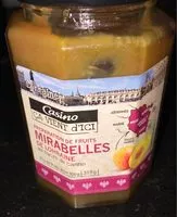 Mängden socker i Préparation de Mirabelle de Lorraine