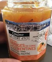 Mängden socker i Confiture d'Orange de Corse et de Clémentine