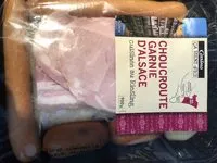 Mängden socker i Choucroute garnie d'Alsace au riesling