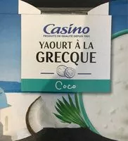 Mängden socker i Yaourt à la grecque coco