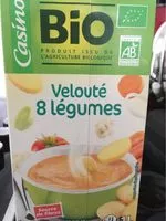 Mängden socker i Velouté 8 légumes BIO
