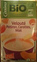 Mängden socker i Velouté de potiron, carottes et miel Bio