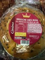 Mängden socker i Brioche des rois aux pépites de chocolat au lait
