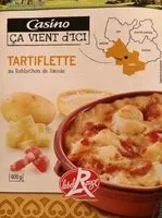 Mängden socker i Tartiflette au reblochon de Savoie Label rouge