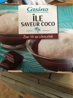 Mängden socker i Ile saveur coco sur lit au chocolat
