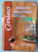 Mängden socker i Mimolette hollandaise