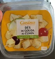 Mängden socker i Dés de gouda au cumin Apéritif & Salade