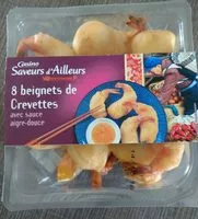 Mängden socker i 8 Beignets de crevettes avec sauce aigredouce