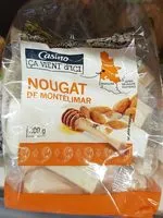 Mängden socker i Nougat de Montélimar tendre Casino Ça Vient d'Ici