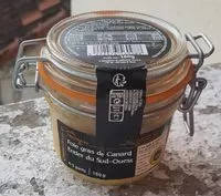 Mängden socker i Foie gras de canard entier du Sud -Ouest