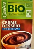 Mängden socker i Crème dessert au chocolat bio