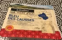 Mängden socker i Bleu des Causses - Appellation d'Origine Protégée - Affiné en caves naturelles* *conformément au cahier des charges de l'AOP