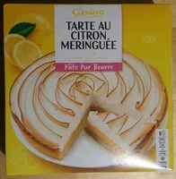 Mängden socker i Tarte citron meringuée