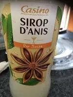 Mängden socker i Sirop d'anis pur sucre