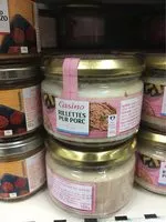 Mängden socker i Rillettes pur porc