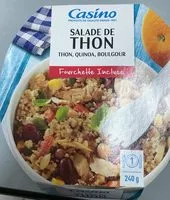 Mängden socker i Salade Thon Thon, Quinoa, Boulgour