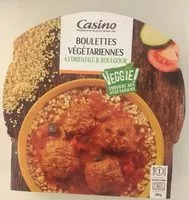 Mängden socker i Boulettes végétariennes à l'orientale et boulgour