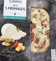 Mängden socker i Pizza 5 Fromages