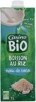 Mängden socker i Boisson Riz Coco BIO