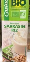 Mängden socker i Boisson Sarrasin Riz BIO