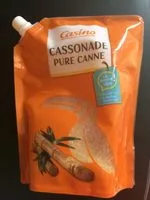 Mängden socker i Cassonnade pure canne