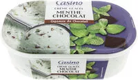 Mängden socker i Crème glacée menthe chocolat