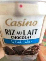 Mängden socker i Riz au lait au chocolat - Au lait entier