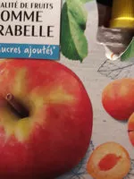 Mängden socker i Spécialité de fruits Pomme Mirabelle sans sucres ajoutés (contient des sucres naturellement présents dans les fruits)