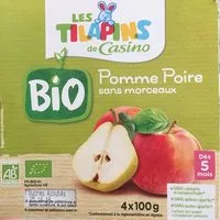 Mängden socker i Pomme et poire sans morceaux