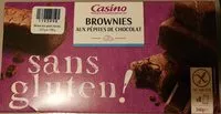 Mängden socker i Brownies aux pépites de chocolat sans gluten