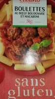 Mängden socker i Boulettes au boeuf bolognaise et macaroni sans gluten
