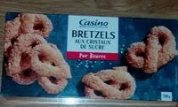 Mängden socker i Bretzel aux cristaux de sucre